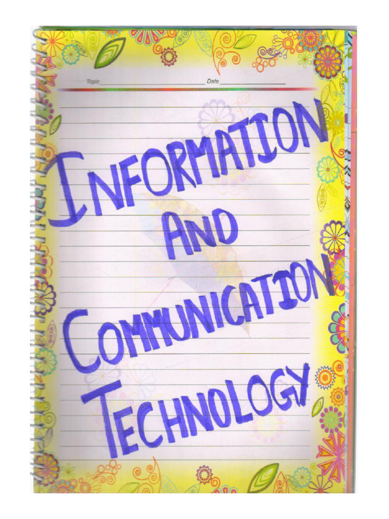 ICT (English) | PDF