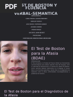 Test de Boston Completo Laminas | PDF