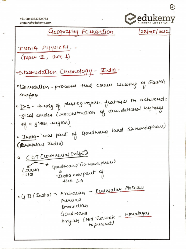 102 Geography Optional Notes by Sabir Ah | PDF