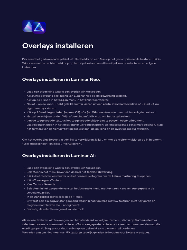 NL How To Use Overlays | PDF