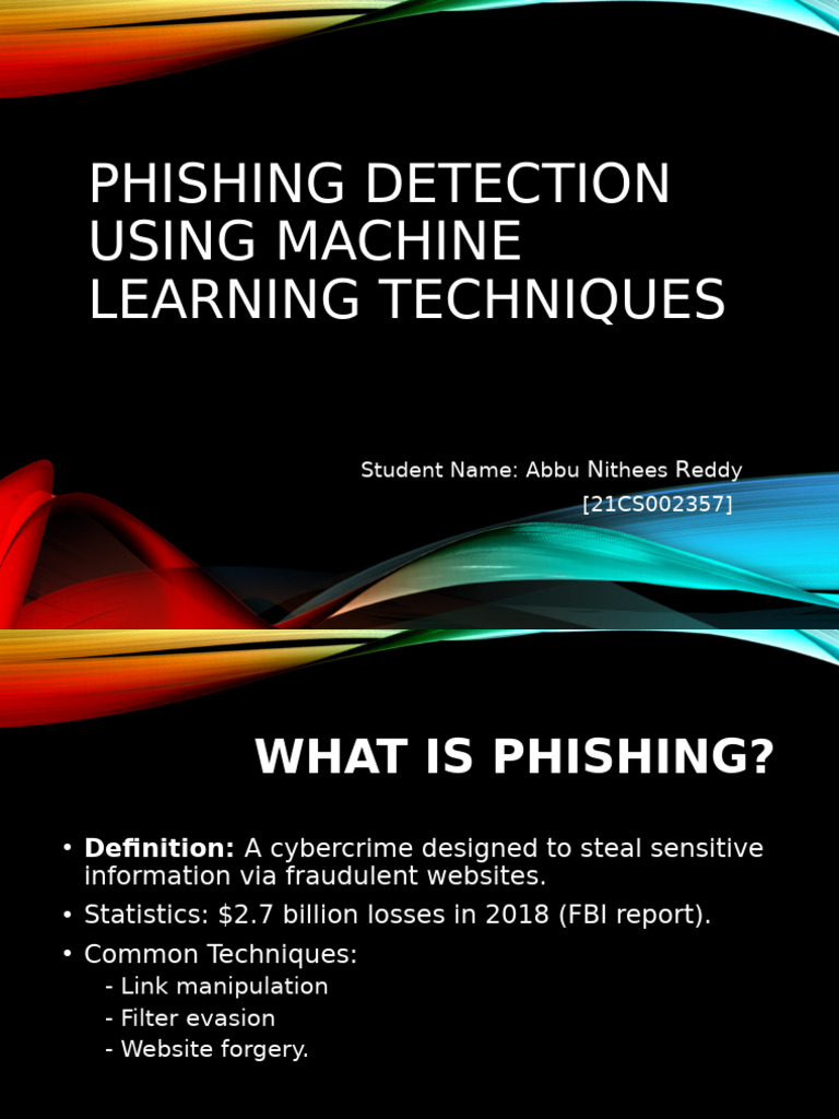 Machine Learning for Phishing Detection | PDF | Phishing | Machine Learning