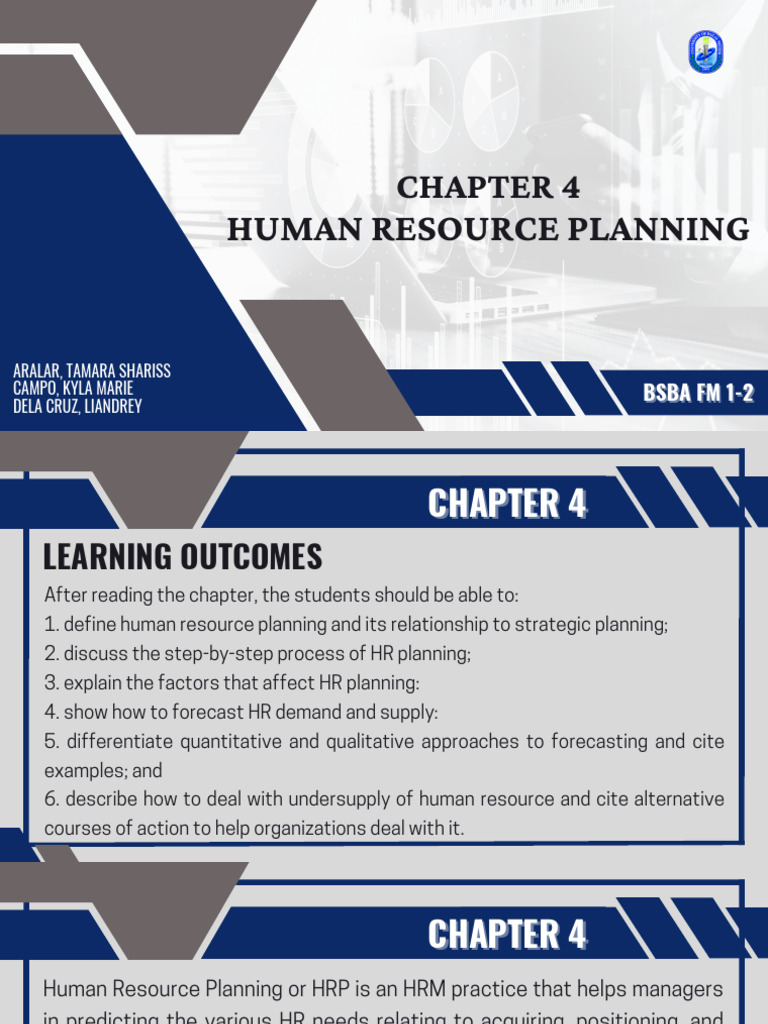 Human Resource Planning Overview | PDF | Human Resources | Human ...