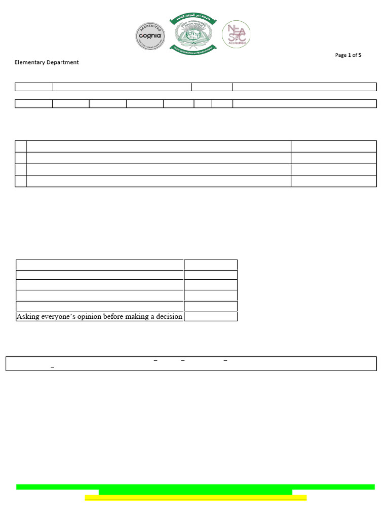 Grade 3 MSC Term 1 Practice Pack | PDF | Social Media | Popular Culture ...