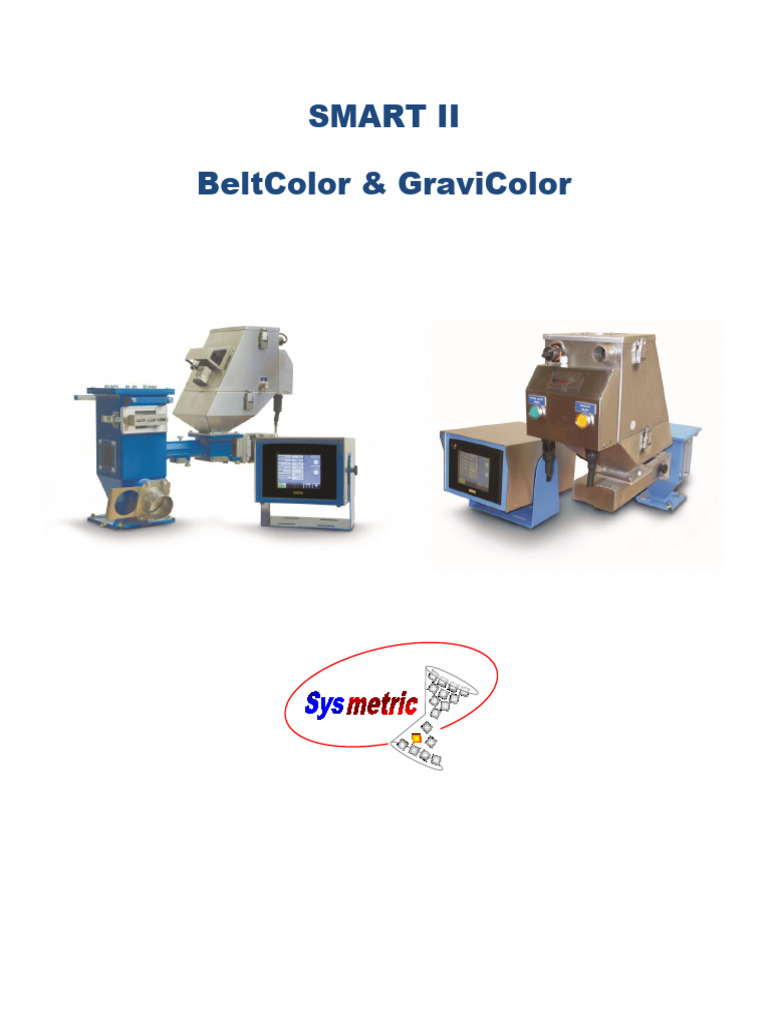 SMART II Gravimetric Control Manual | PDF | Extrusion | Switch