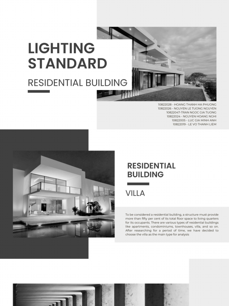 Modern Minimalist Architecture Portfolio Presentation Photo Inspiration
