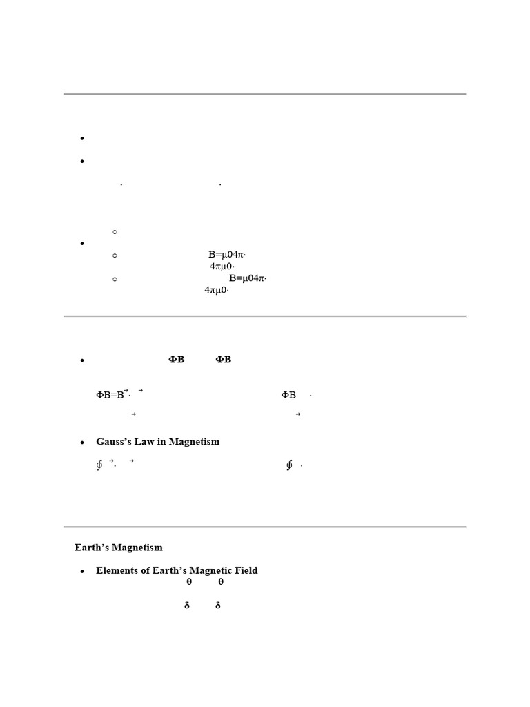 Chapter 5 | PDF | Magnetism | Magnetic Field
