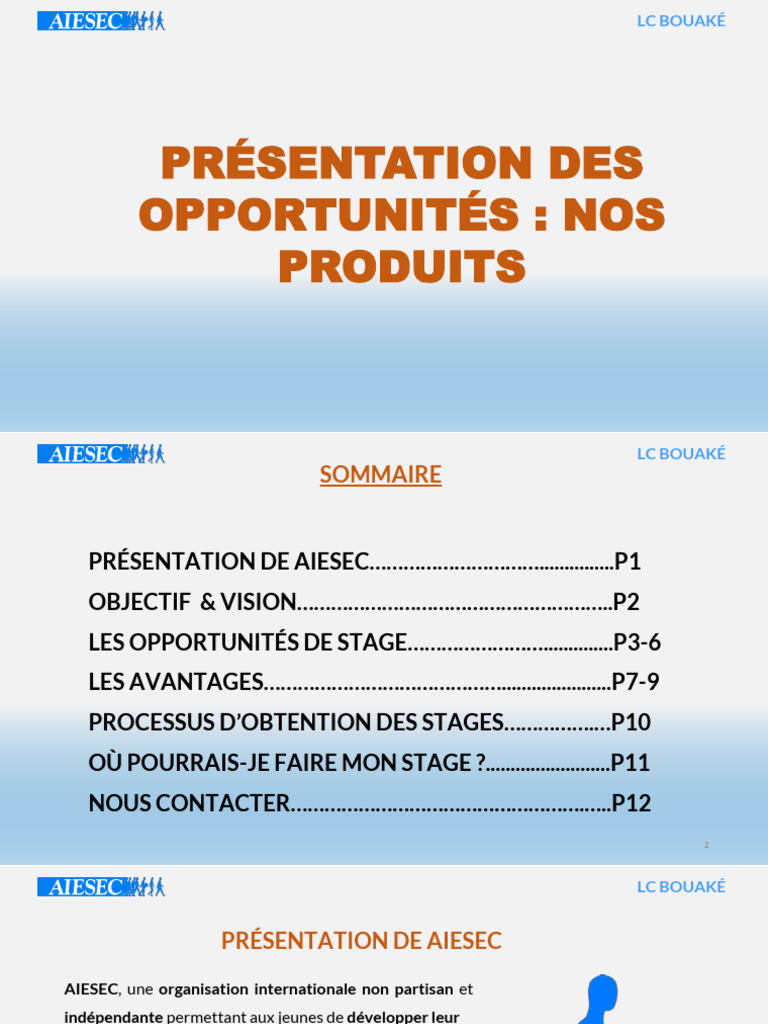 Nos Produits | PDF | Enseignement