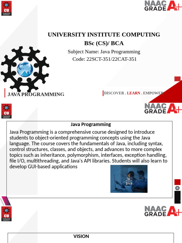 Lecture 1 | PDF | Java (Programming Language) | Web Development