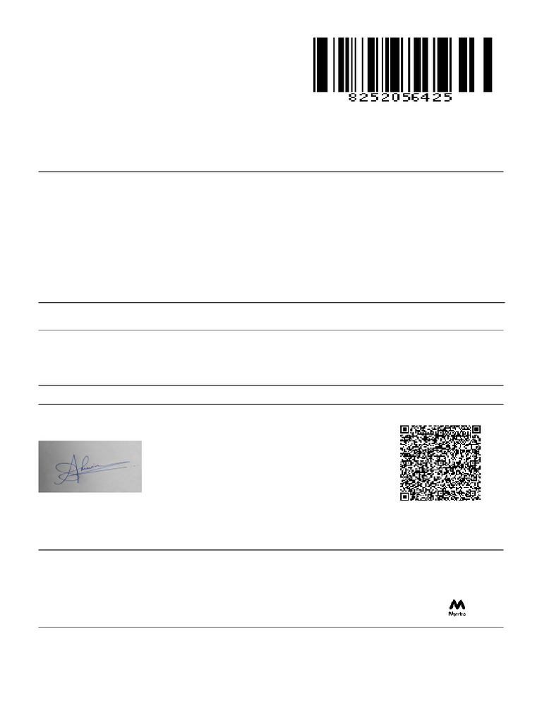 Tax Invoice for Puma and Myntra Purchases | PDF | Public Finance ...
