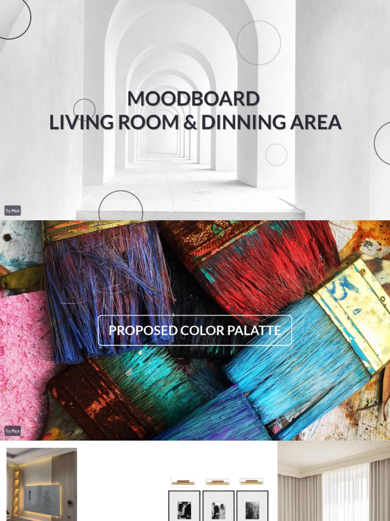 Proposed Color Palette and Furniture Selection | PDF