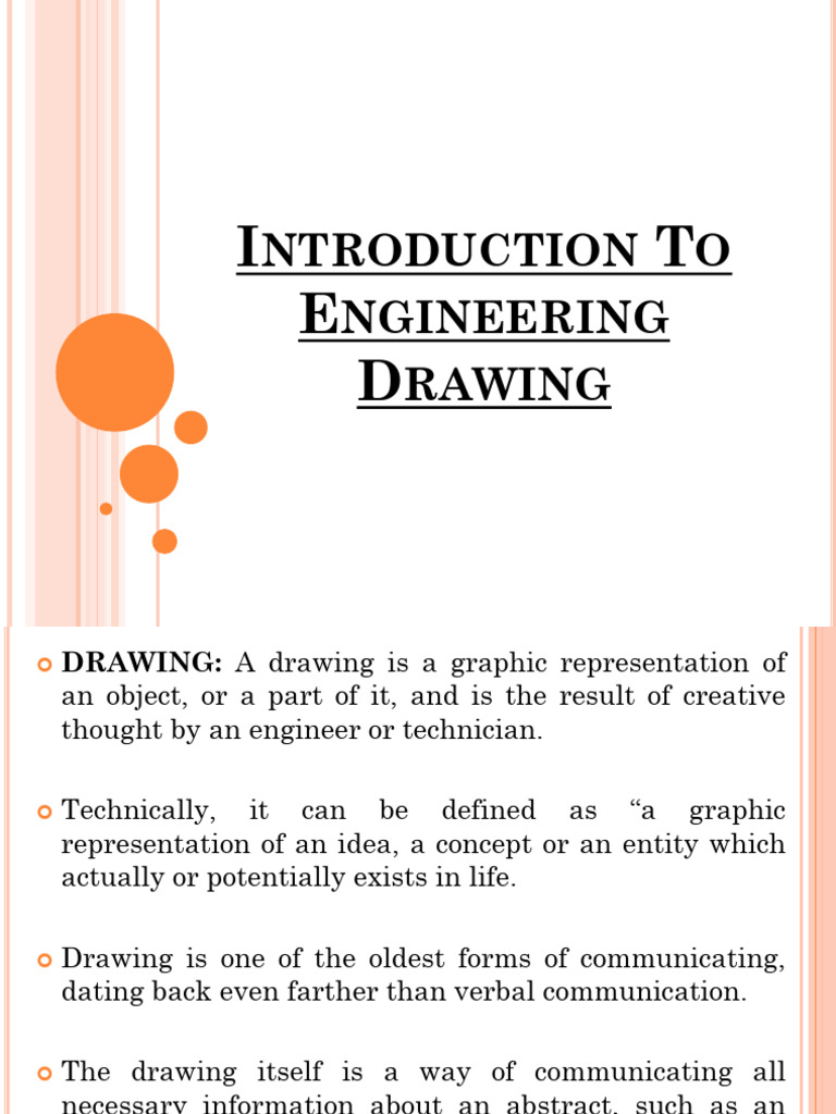 Introduction to Engineering Drawing | PDF | Technical Drawing | Drawing