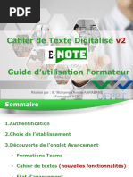 Guide d'utilisation de l'E-note OFPPT | PDF | Informatique | Logiciel