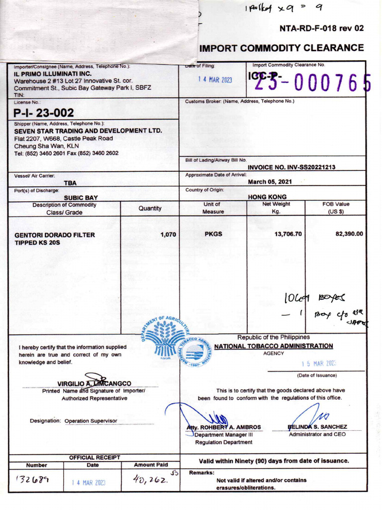 Cigarette docs pdf