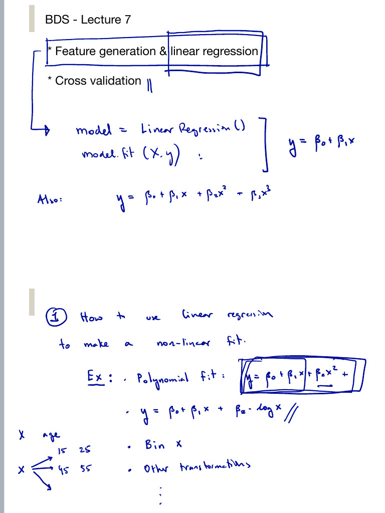 BDS - Lecture 7 | PDF | Regression Analysis | Applied Mathematics