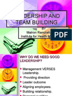 Leadership and Team Building