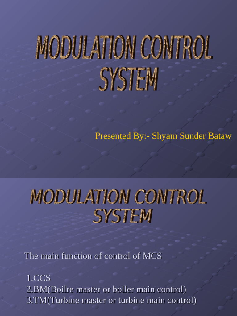 Presented By:-Shyam Sunder Bataw | PDF | Boiler | Throttle