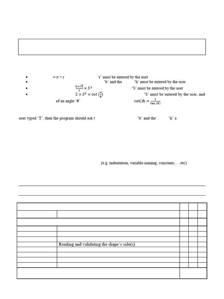 C++ Program for Area Calculation | PDF | Area | Zip (File Format)