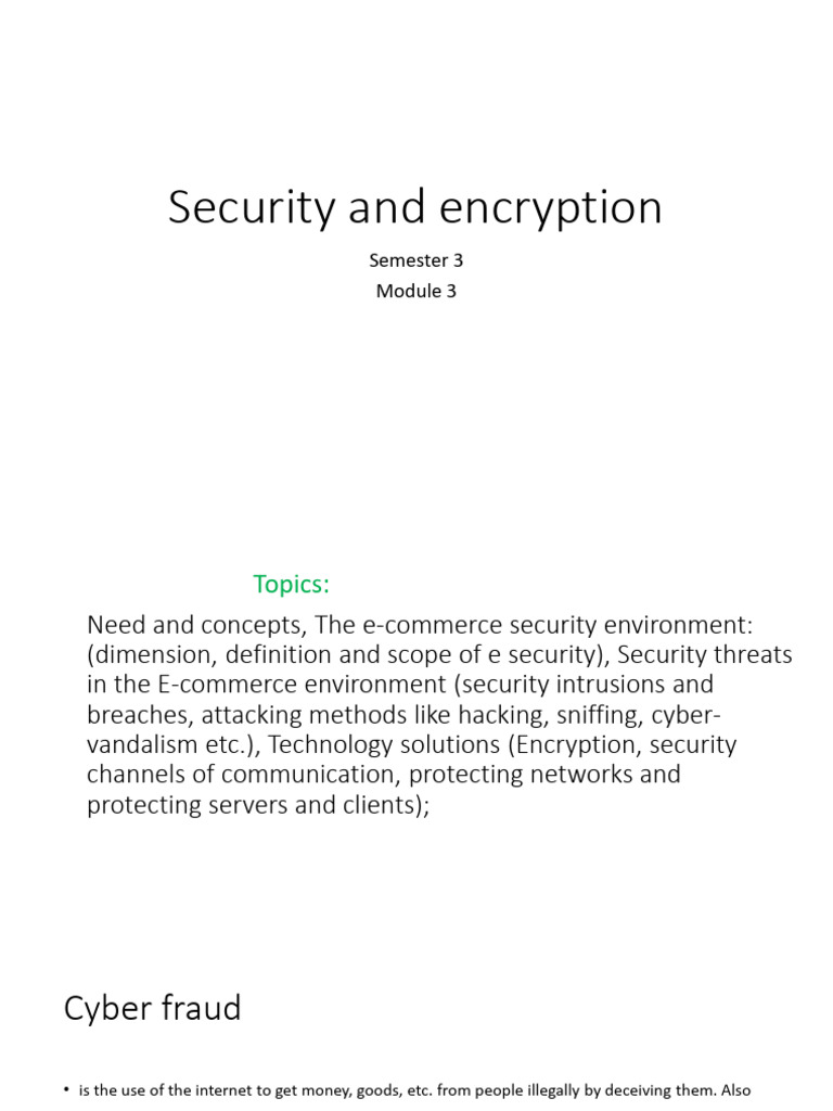 Security and encryptionFINAL | PDF | Key (Cryptography) | Public Key ...