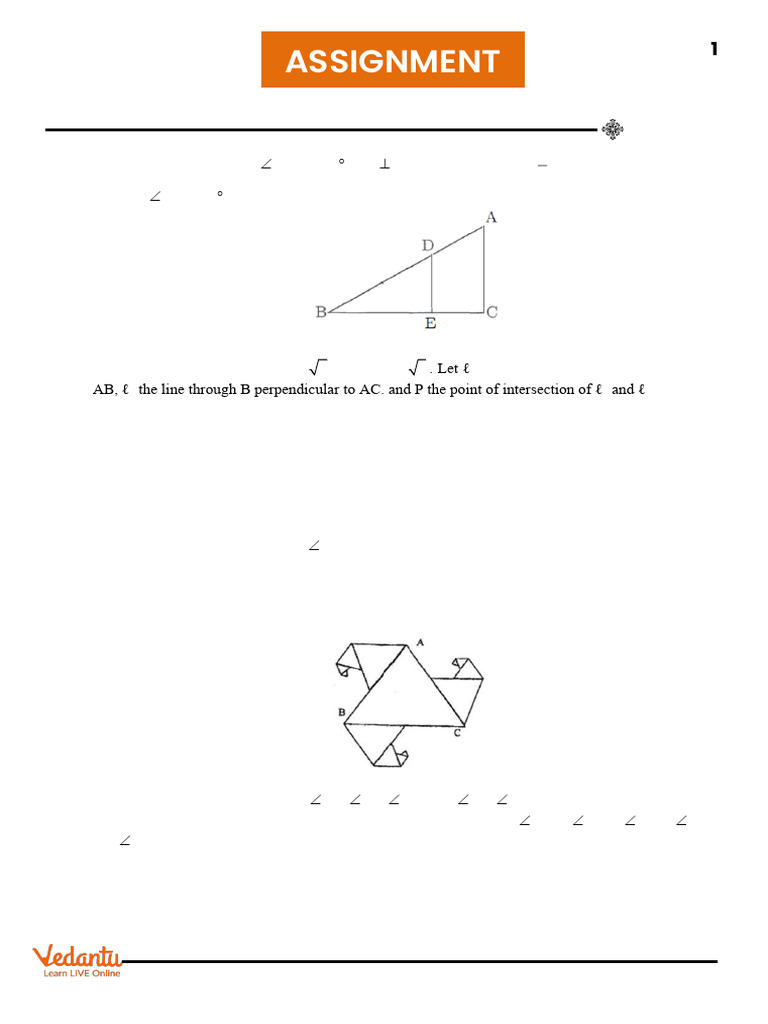 Geometry Problem Solutions and Analysis | PDF | Triangle | Area