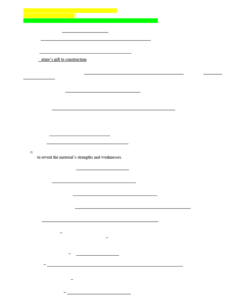 Construction Materials & Testing Overview | PDF | Concrete | Corrosion