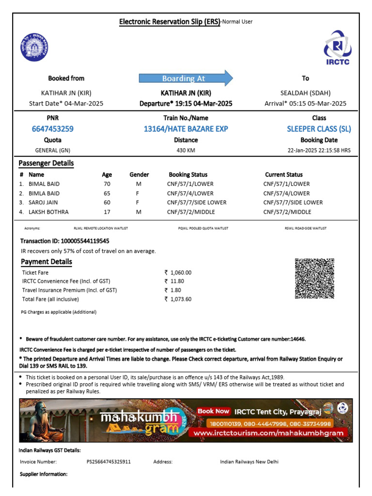 CNF Ticket Helpline Information | PDF | Identity Document | Payments