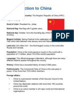 I. Introduction To China: Handbook For The 2008 Olympic Games