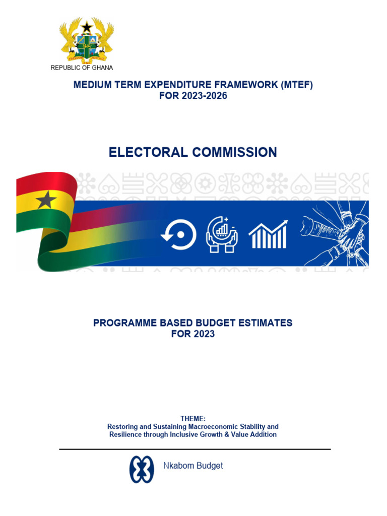 Ghana 2023-2026 MTEF Budget Overview | PDF | Elections | Governance