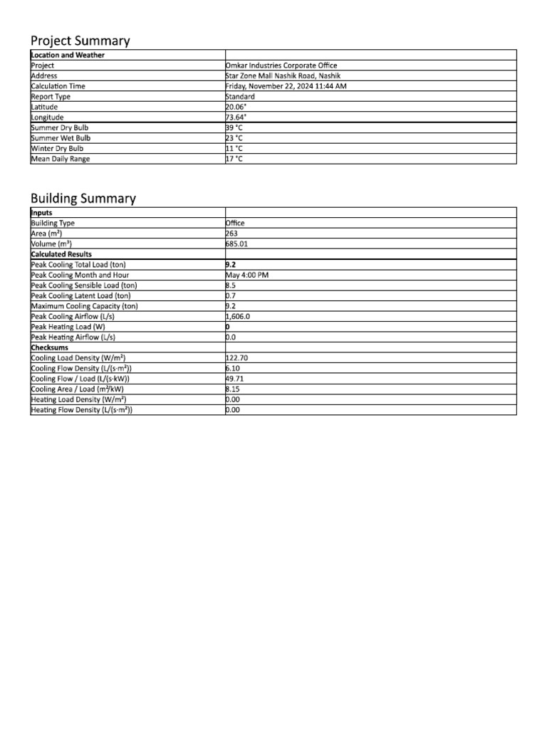Cooling Load r02 | PDF