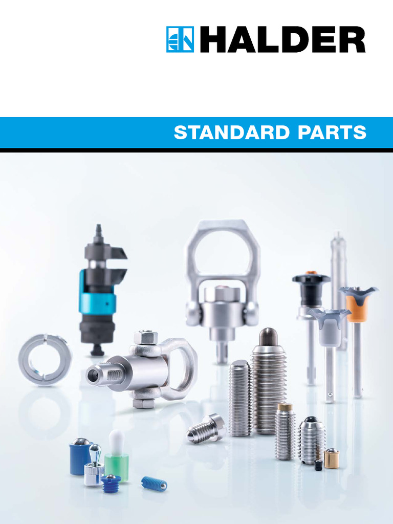 Standard Parts for Machine Fixtures | PDF | Screw | Nut (Hardware)
