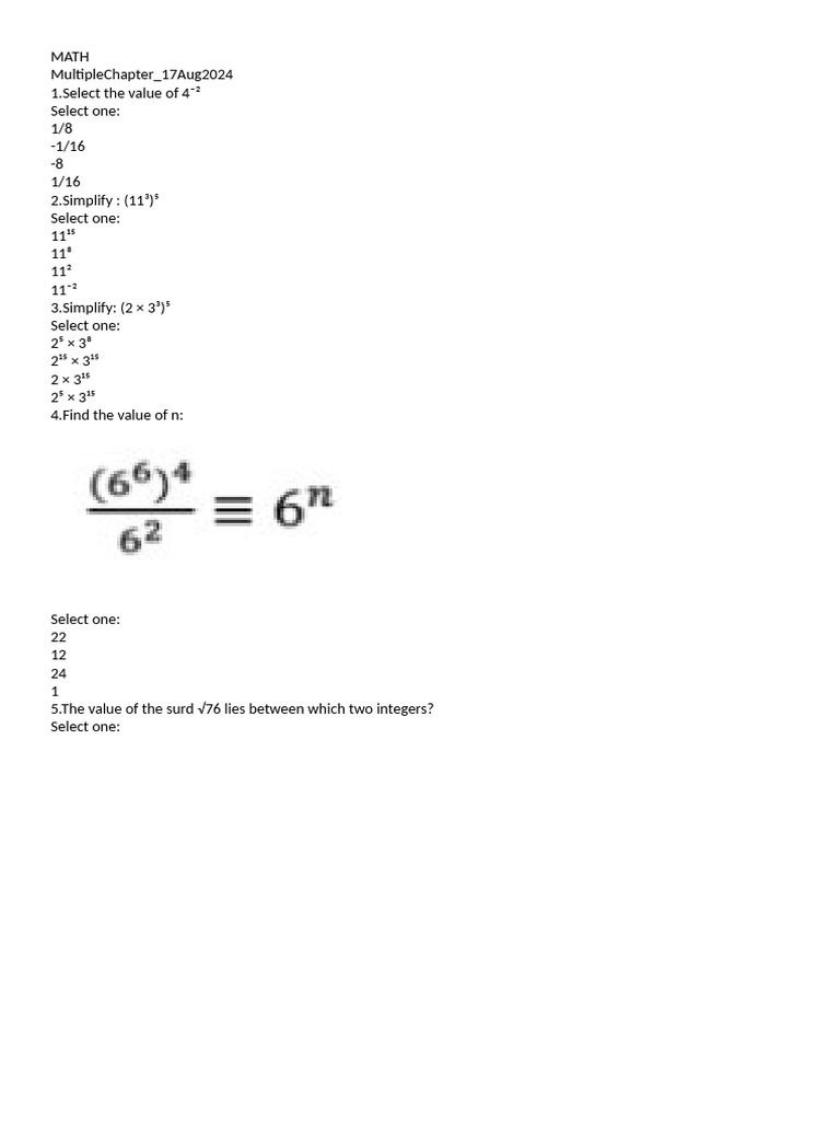 Maths Athena | PDF | Numbers | Inequality (Mathematics)