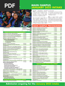 INTERNATIONAL MAIN CAMPUS BROCHURE JANUARY 2025