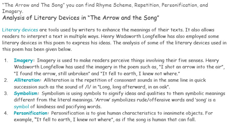 Literary Devices | PDF