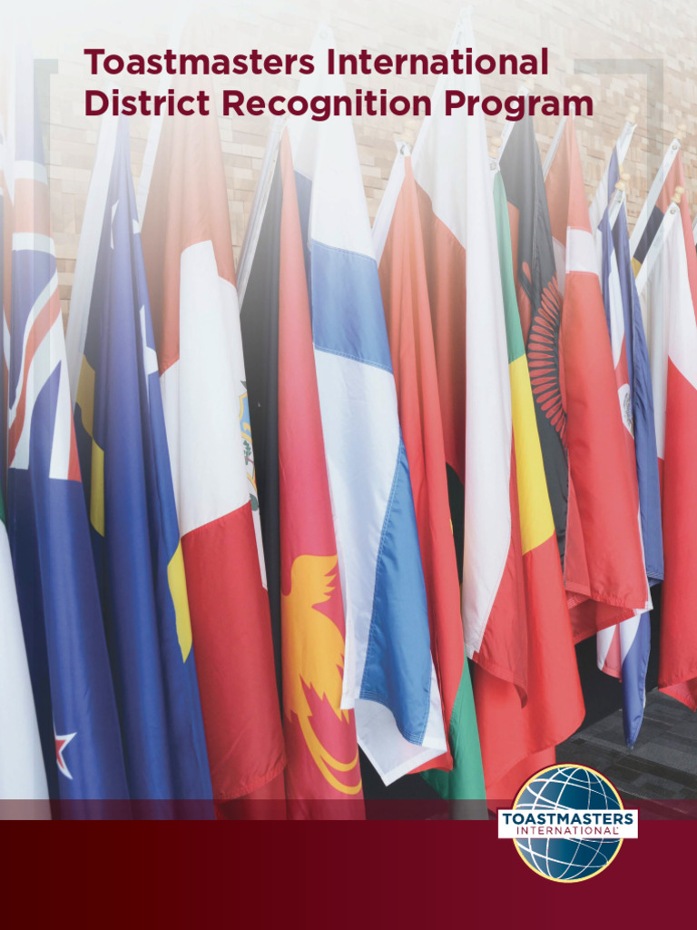1490 Toastmasters International District Recognition Program | PDF ...
