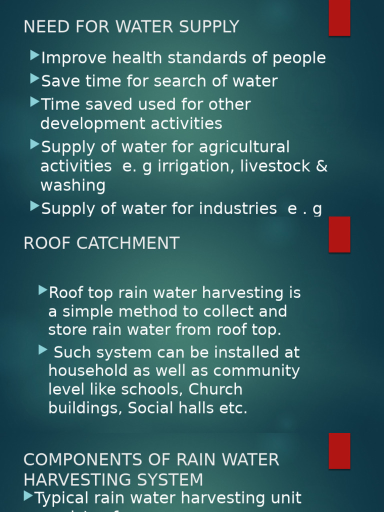 Water Supply 2nd Lecture | PDF | Aquifer | Groundwater