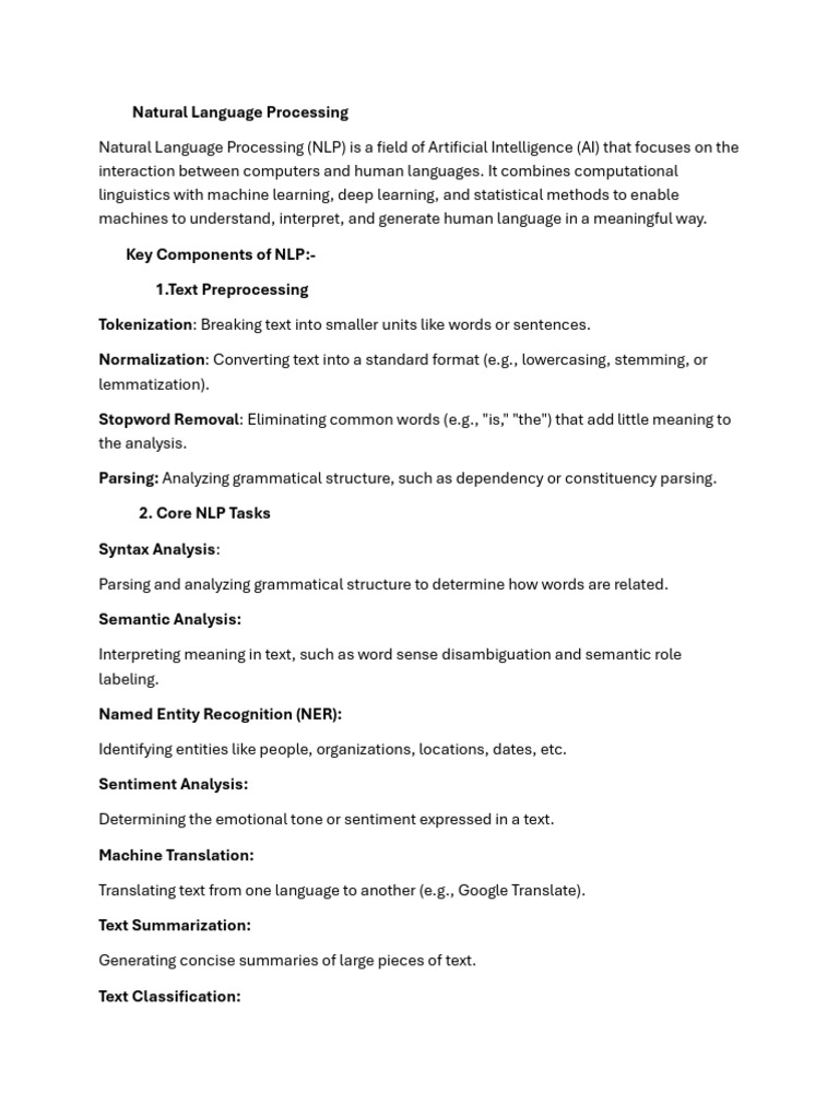 Introduction To Data Science - Week 7 - LAQ's | PDF | Parsing | Semantics