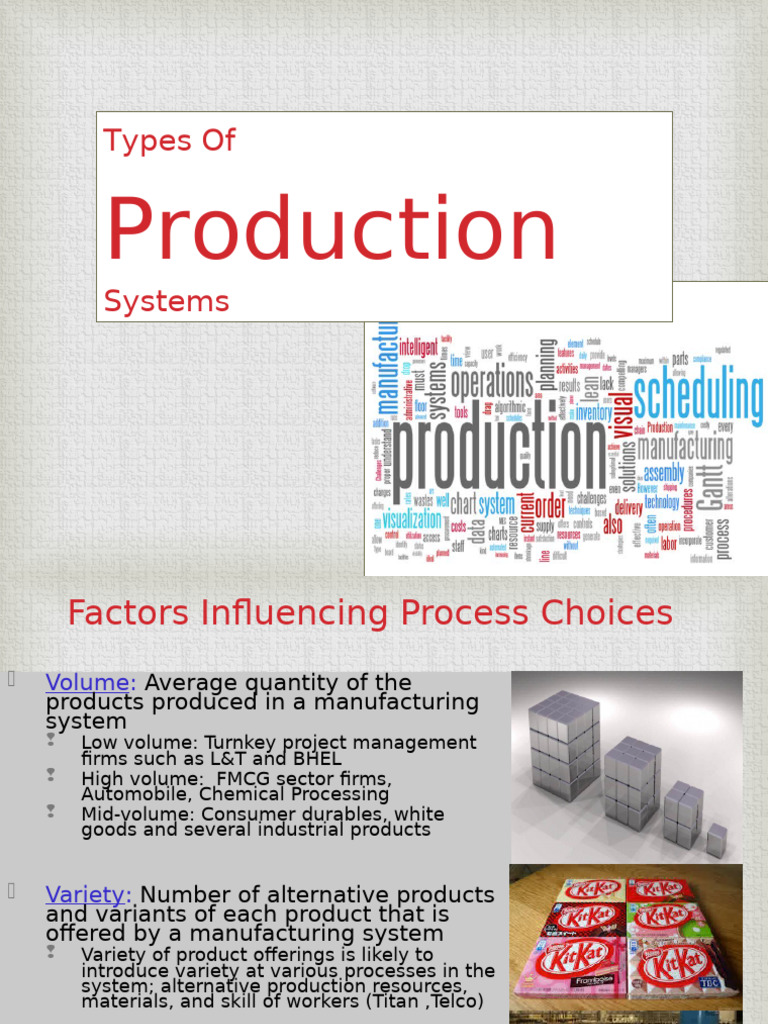 Types of Production Systems in Operations | PDF | Mass Production ...