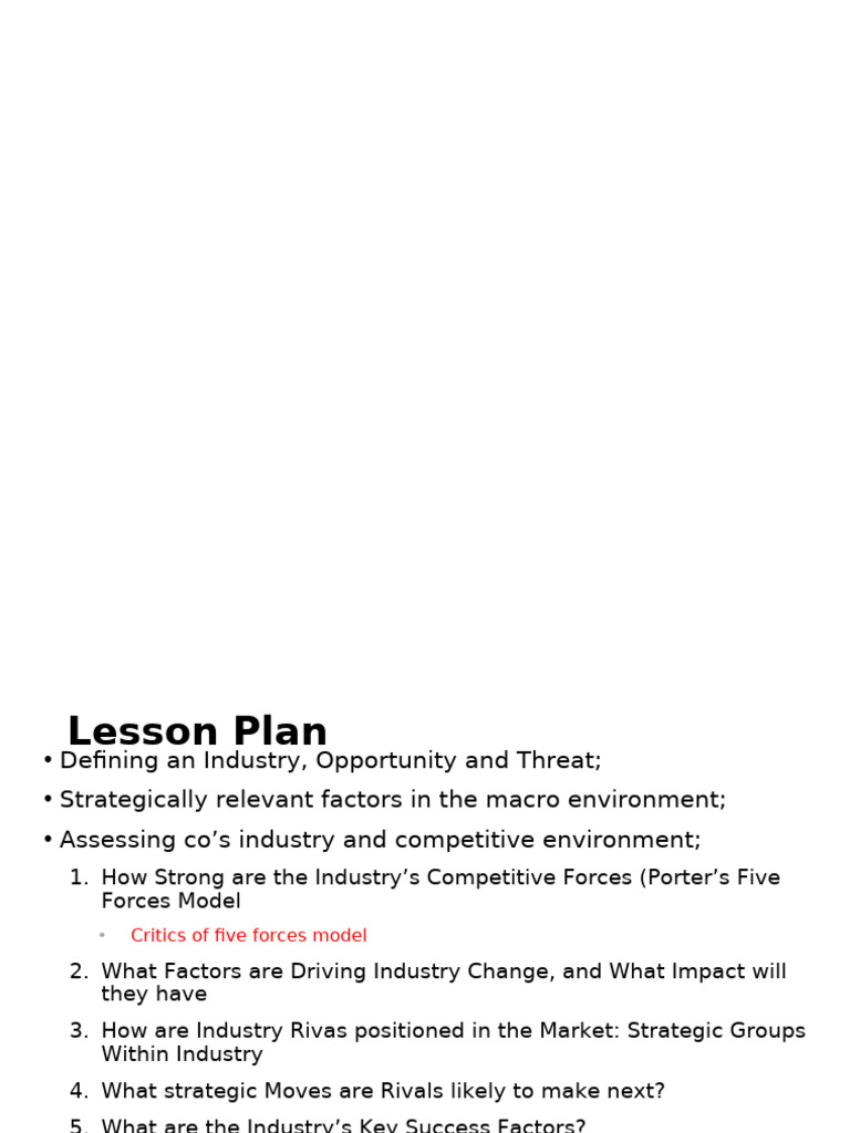 3 - External Analysis | PDF | Business Economics | Economies