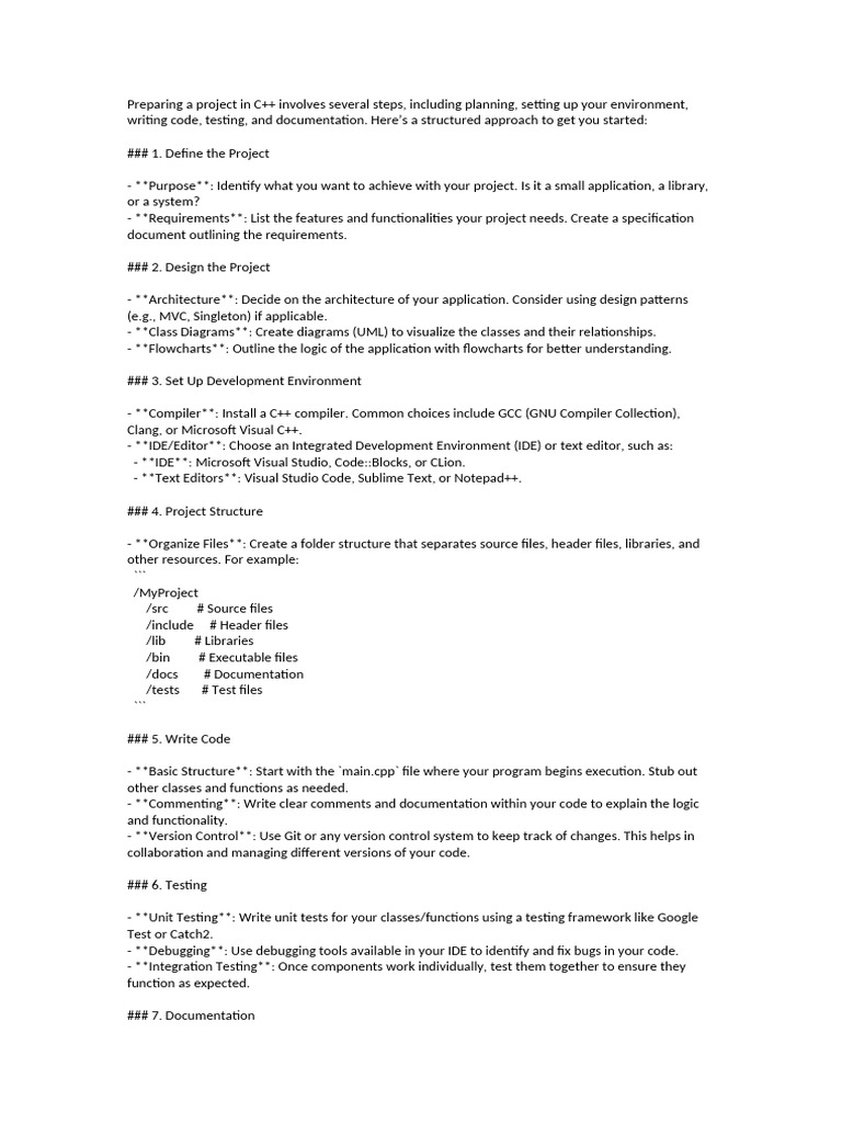 C++ Project Setup and File Encryption Guide | PDF | Integrated ...