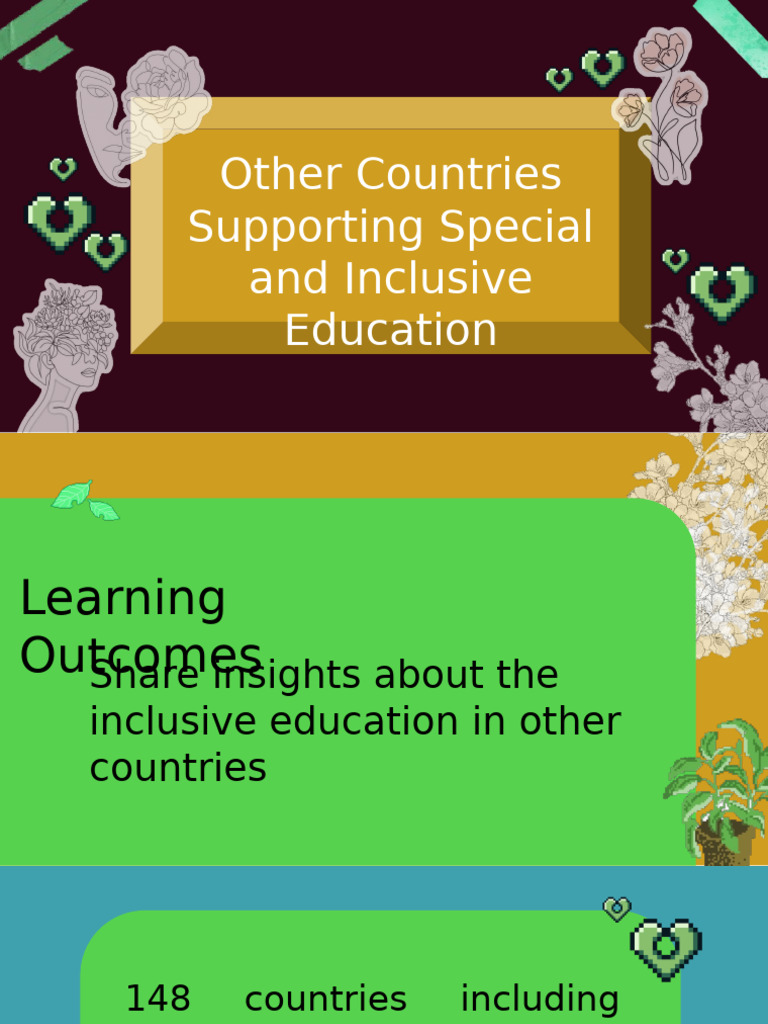 Global Insights on Inclusive Education | PDF | Inclusion (Education ...