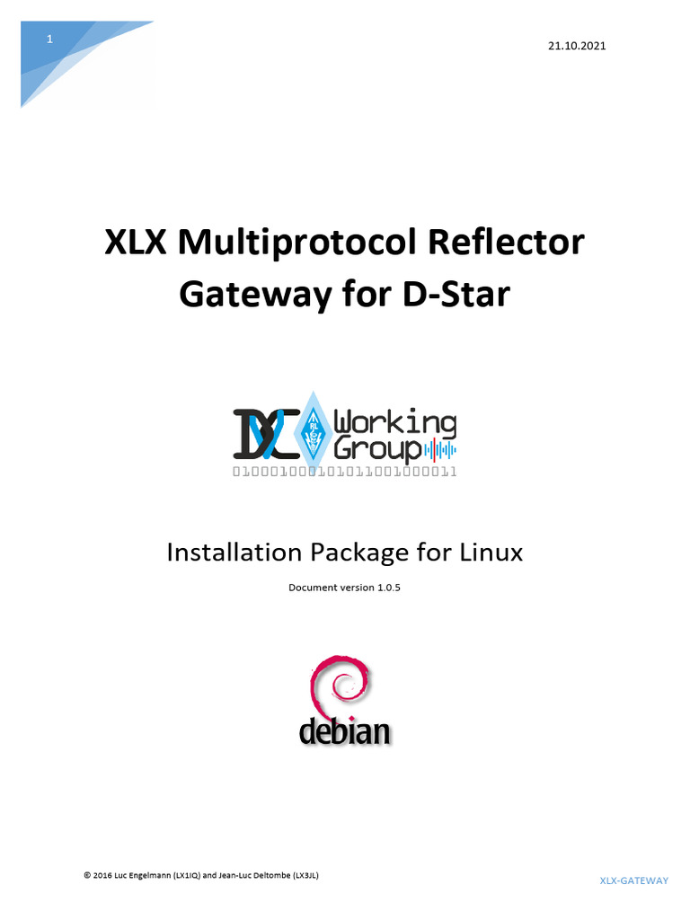 XLX Installation Doc 21.10.2021 | PDF | Port (Computer Networking ...