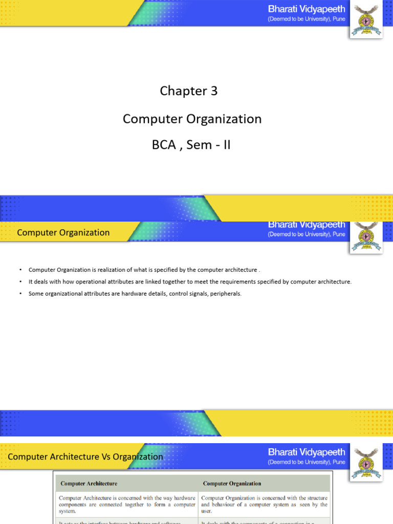 Unit 3 - Computer Organization | PDF | Central Processing Unit ...