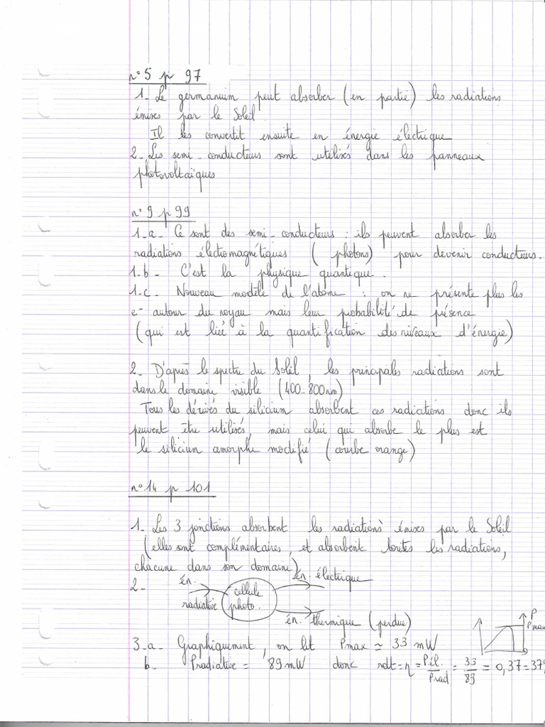 Correction Exercices 59 14 Activite | PDF