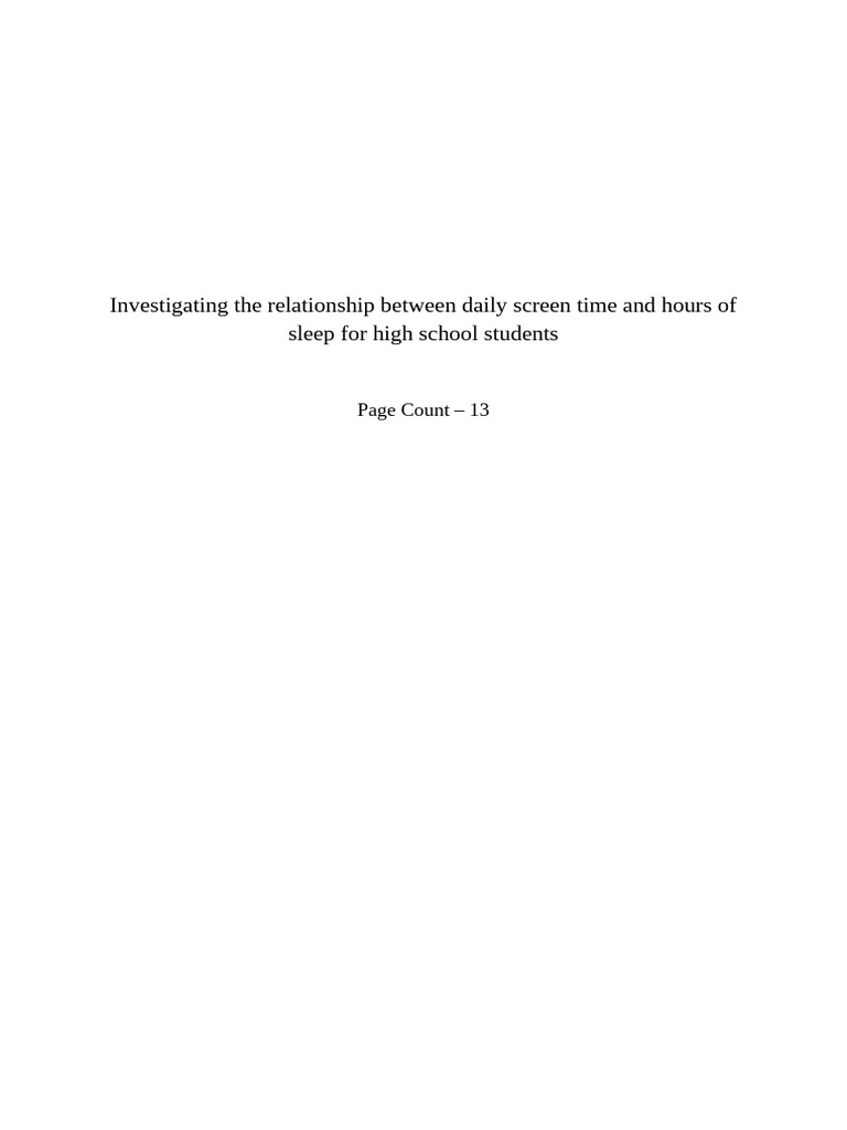 Ayaan Ather Math IA | PDF | Coefficient Of Determination | Regression ...
