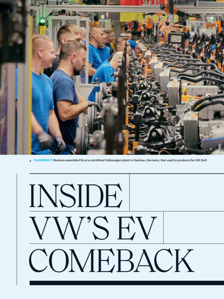 VW's EV Strategy: Racing to Catch Up | PDF | Volkswagen | Electric Car