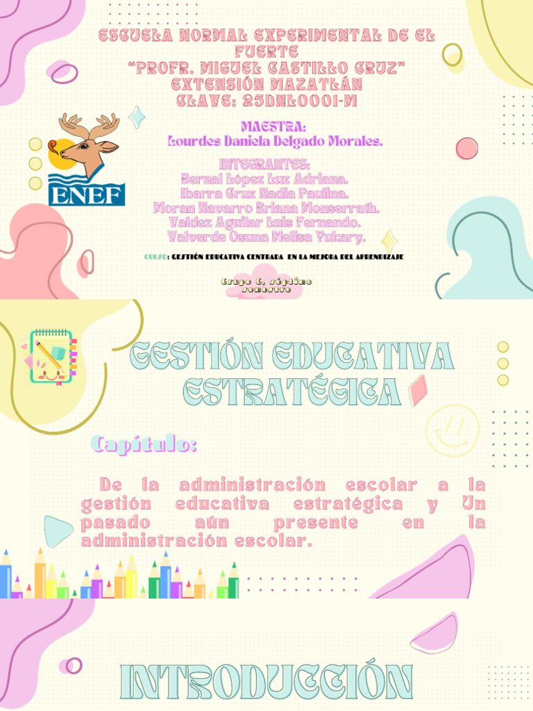 Gestión Educativa Estratégica en Escuelas | PDF | Plan de estudios