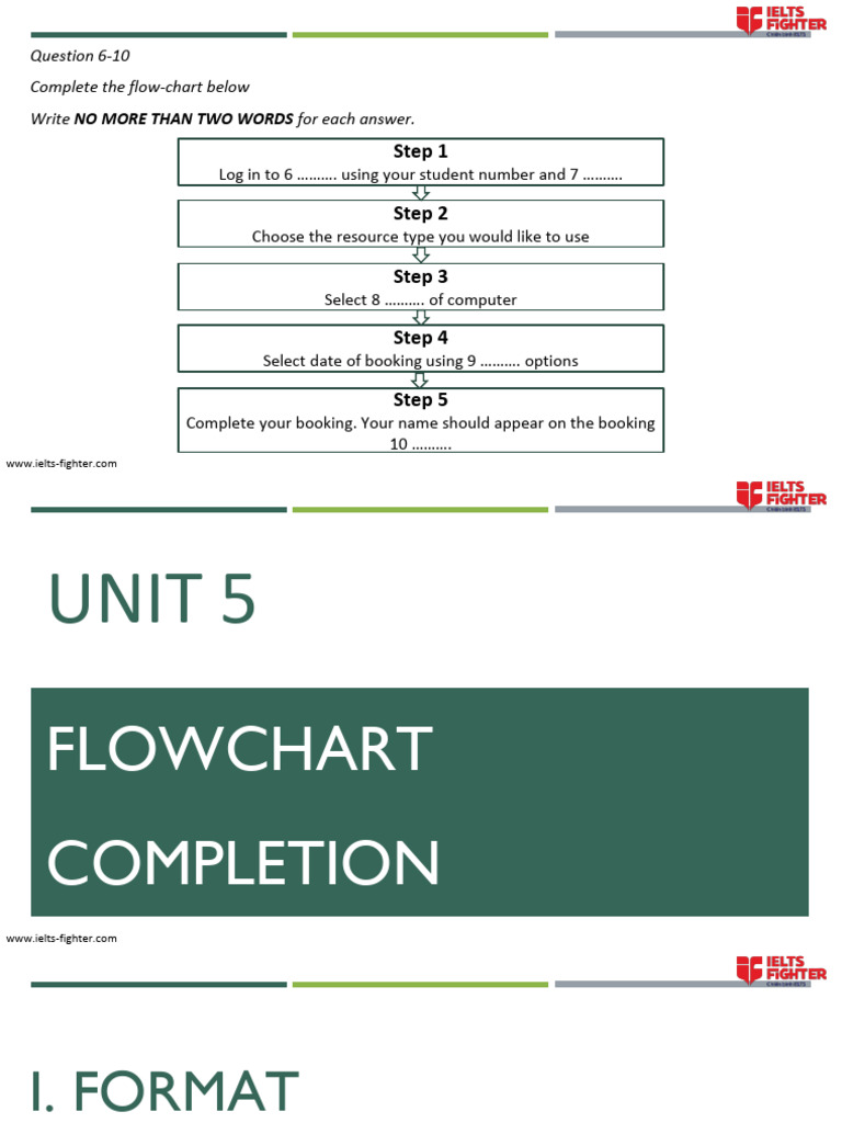 IELTS Flowchart Completion Guide | PDF