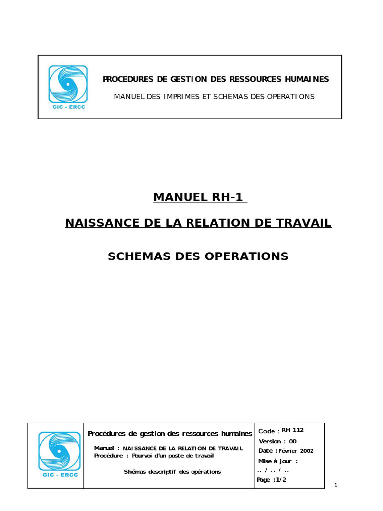Schémas du Processus de Recrutement RH | PDF | Recrutement | Gestion ...