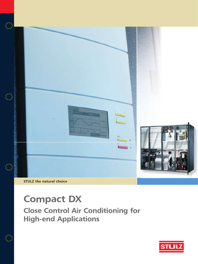 STULZ Compact DX Brochure 0909 en | PDF | Air Conditioning ...
