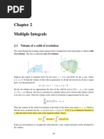 Shell Method: Problems & Solutions | PDF | Integral | Calculus