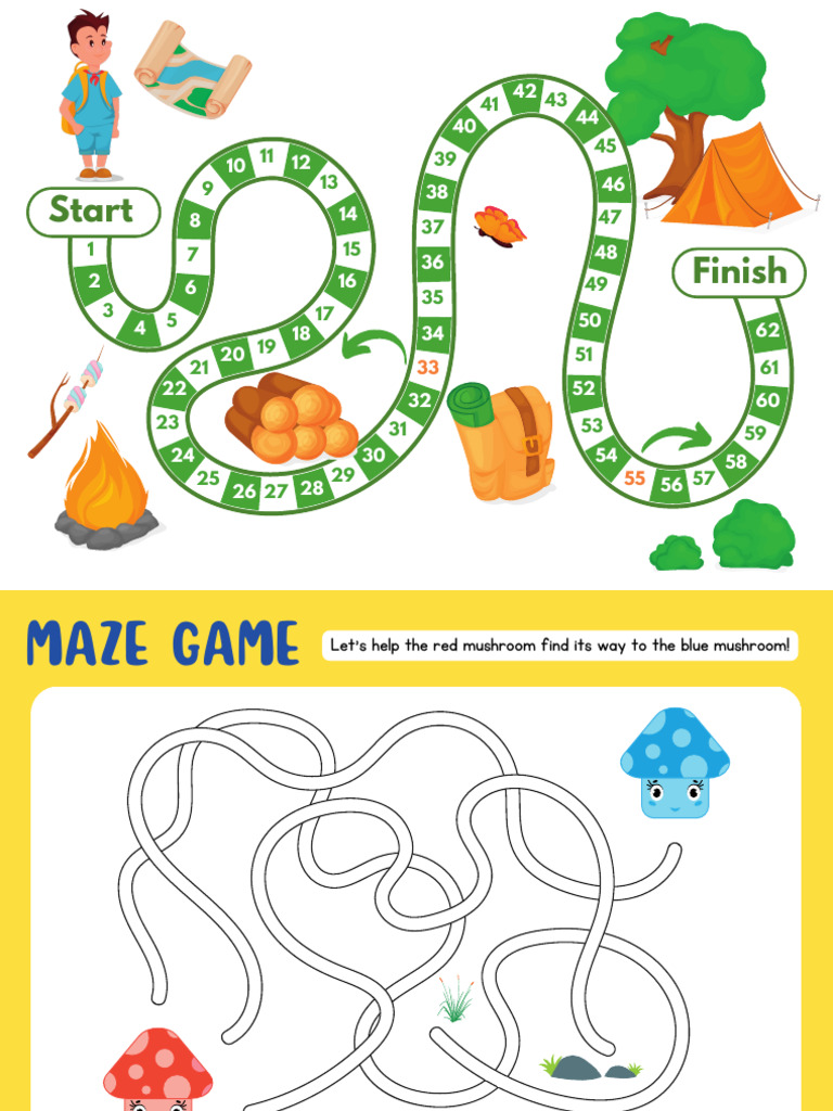 Red Mushroom Maze Game Guide | PDF